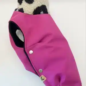 Pink Lollipop Softshellmantel für Hunde Hundemantel